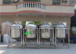 Customized Capacity 50L-10000L Water Pressure Tank / SUS304 Round Shape Water