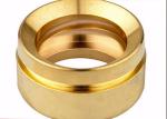 Brushed Polished Small Brass Valve Brass Precision Turned Components Durable
