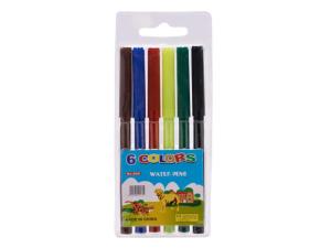 Wholesale low price cheap kids washable marker pen in PVC bag packing from china suppliers