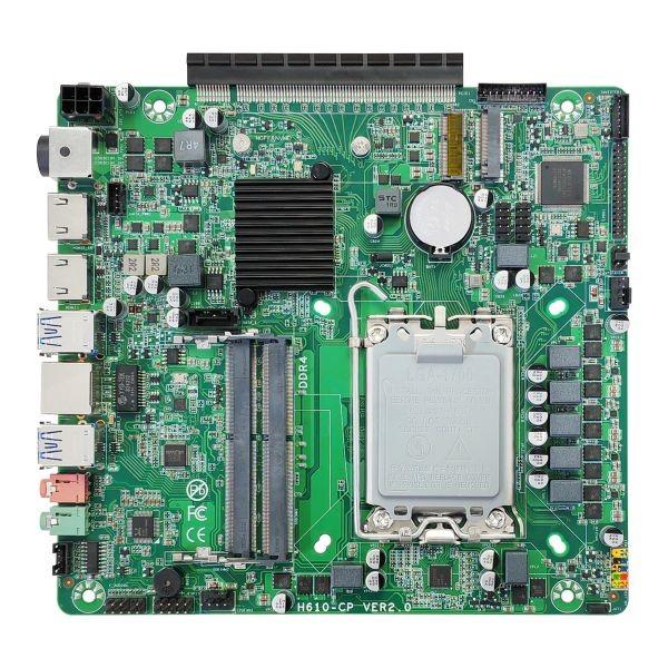 H610-CP Industrial Embedded Motherboard Intel 12/13/14th Mini Desktop Motherboar