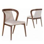 Apartment Nordic Solid Wood Dining Chair Modern Simple Negotiation Chair Leisure