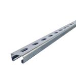 Mild Steel Galvanized Metal Strut Channel Integrated Slotted Curved Unistrut