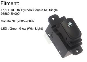 Wholesale Easily Install Window Switch Replacement FR RL RR Green Light Wear Resisitance from china suppliers