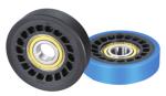 Luggage wheels replacement trolley case pulley wheel mute universal accessories