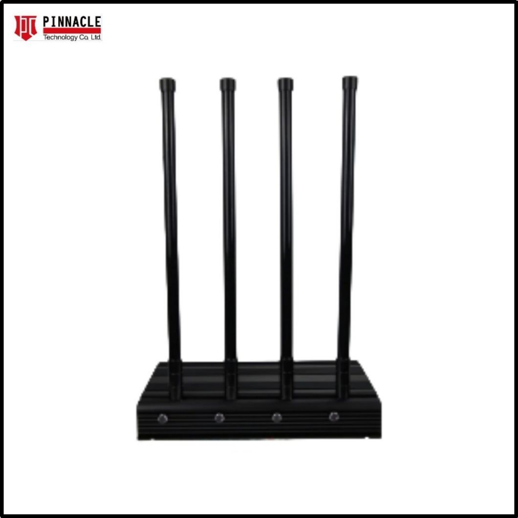 150W High Power 4-Antennas 433/868/315 Remote Control Signal Jammer Signal Isolator