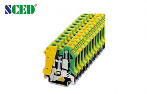 China Double Decks Rail Mounted Terminal Blocks For Automation , 10.2mm on sale
