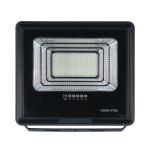 100w Solar LED Flood Light black 170lm/w ABS housing high brightness garden