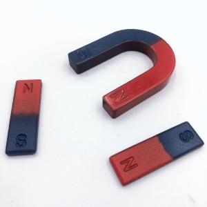 Wholesale Ferrite Bar Shape U Shape Teaching Magnet Paint Spraying from china suppliers