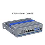 4 Lan Port Industrial Pc 2 dP Intel I5-1235u Rugged Support Vehicle Mount Pc