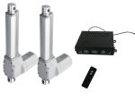 Compact Electric Cylinder 6000N 12V Medical Actuators Synchronized System