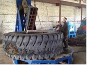 Wholesale Scrap Shear Waste Tyre Recycling Machine Hydraulic Tire Cutting Machine For Rubber Hose from china suppliers