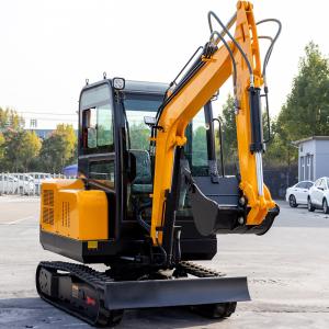 Wholesale Excavator Digger Mini Loader Excavator 1 Ton 2 Ton 1.8 Ton 3 Ton 3.5 Ton Small Digger Machine from china suppliers