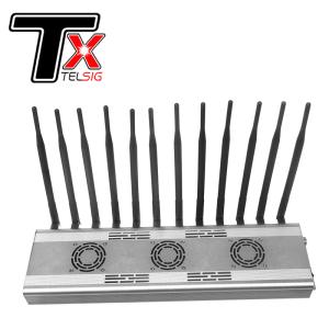 Wholesale Three Fan Mobile Phone Signal Jammer With 12 Channels from china suppliers