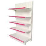 Supermarket shelves gondola shelves pharmacy shelves