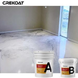 China Stunning Finishes Marbleized Epoxy Floor Coating In Commercial Environments on sale