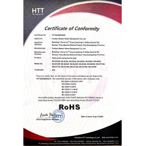 Foshan Bester Access Control Smart Equipment Co.,Ltd Certifications
