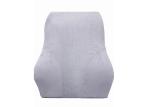 Soft Back Massage Memory Foam Cushion Pads Lumbar Support Linen Cover