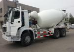 8 Cbm Mobile Concrete Mixer Truck With Sinotruk HOWO 6x4 Truck Chassis