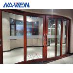 Modern Double Glazed Sliding Windows Anodized Surface Treatment