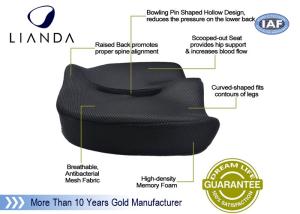 Wholesale Coccyx Comfort Memory Foam Seat Cushion Reliving Back And Tailbone Pain For Car And Office from china suppliers