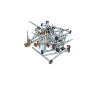Wholesale 2.0X40mm Outside Anti UV Plastic Head Nails With Ring Shank from china suppliers
