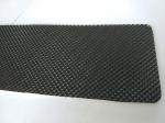 Black Color PVC Conveyor Belt Replacement , Custom Treadmill Replacement Belt