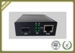 Gigabit 10/100/1000M Fiber Optic Media Converter with SC or SFP Port with 20