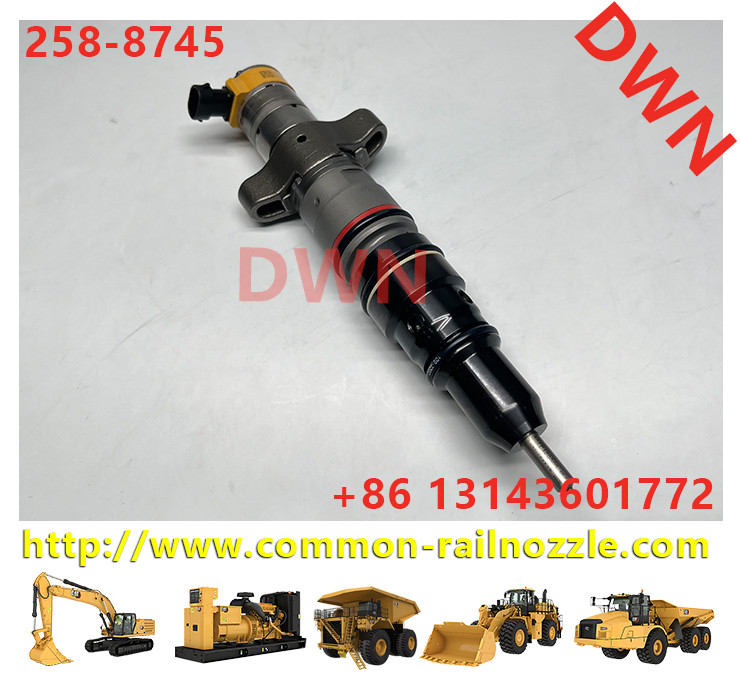 258-8745 Common Rail Excavator Fuel Injector For 324D 325D 329D 330D 336D Excavator