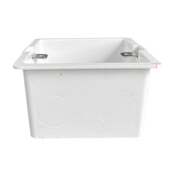 Electrical Pvc Wire Conduit Thick Switch Box Electric Flame-Retarded PVC Junction Boxes