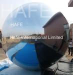 Shiny Inflatable Silvery Mirror Ball / Charming Mirror Balloons For Company