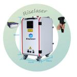 Industrial Rust Removal Laser Cleaning Machine 100w 200w Air Cooling Method