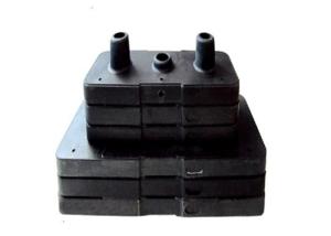 Wholesale Cast Steel Gym Equipment Weight Plates , Black Fitness Equipment Parts For Commercial from china suppliers