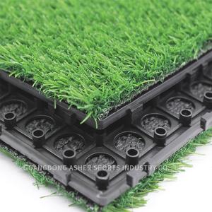 Wholesale Interlocking Garden Artificial Grass Turf Green Soft PE Material from china suppliers