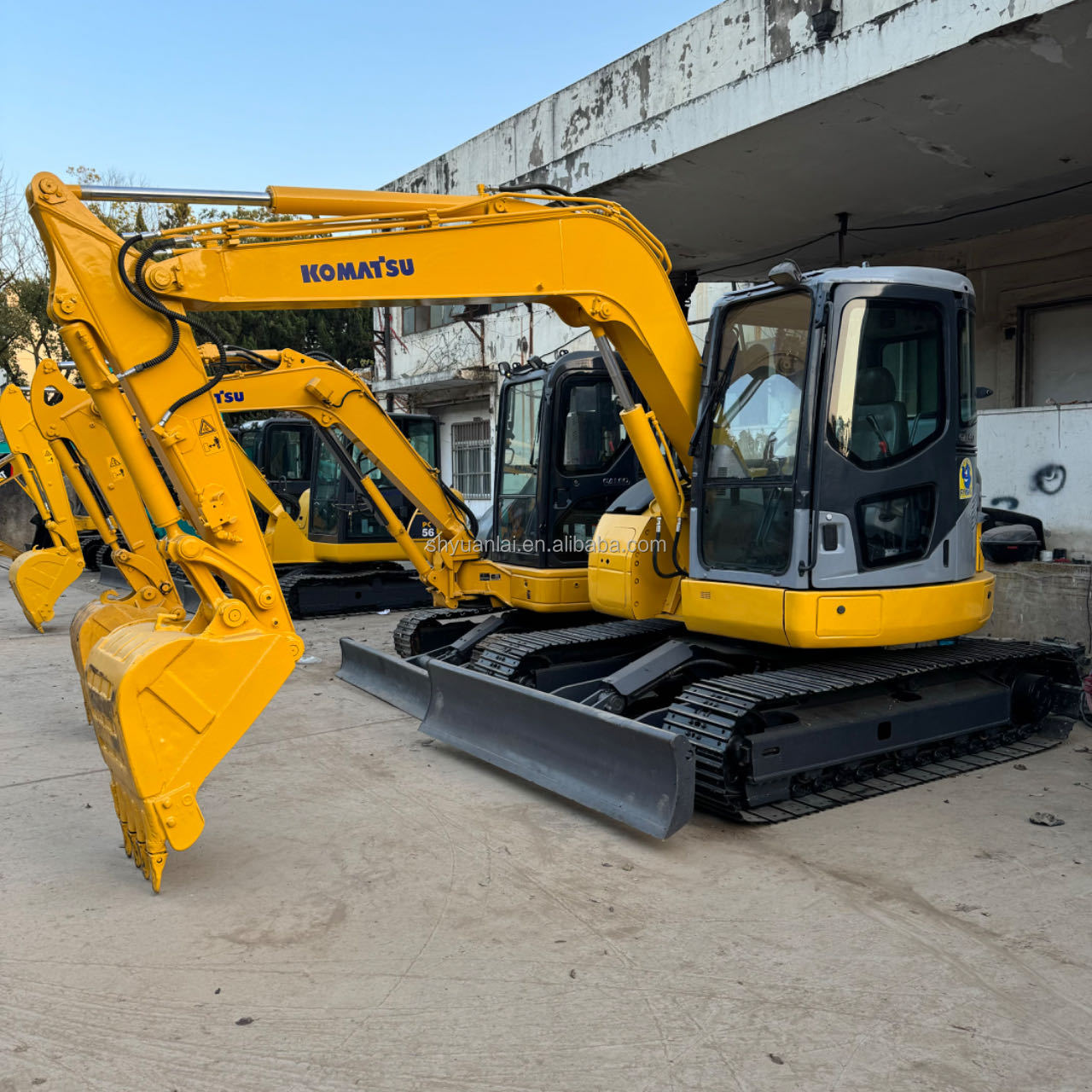 Original Hydraulic Cylinder Second Hand 8 Ton Komatsu PC78US Excavator in Good Condition
