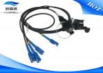 4F Tactical Armored Fiber Cable 4.5mm With TPU Jacket Waterproof Corrosion