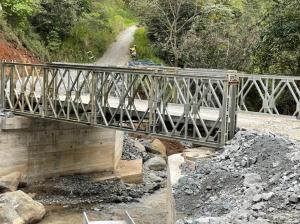 Wholesale Tracked Load 50t Compact Bailey Bridge Prefabricated Galvanized Steel from china suppliers