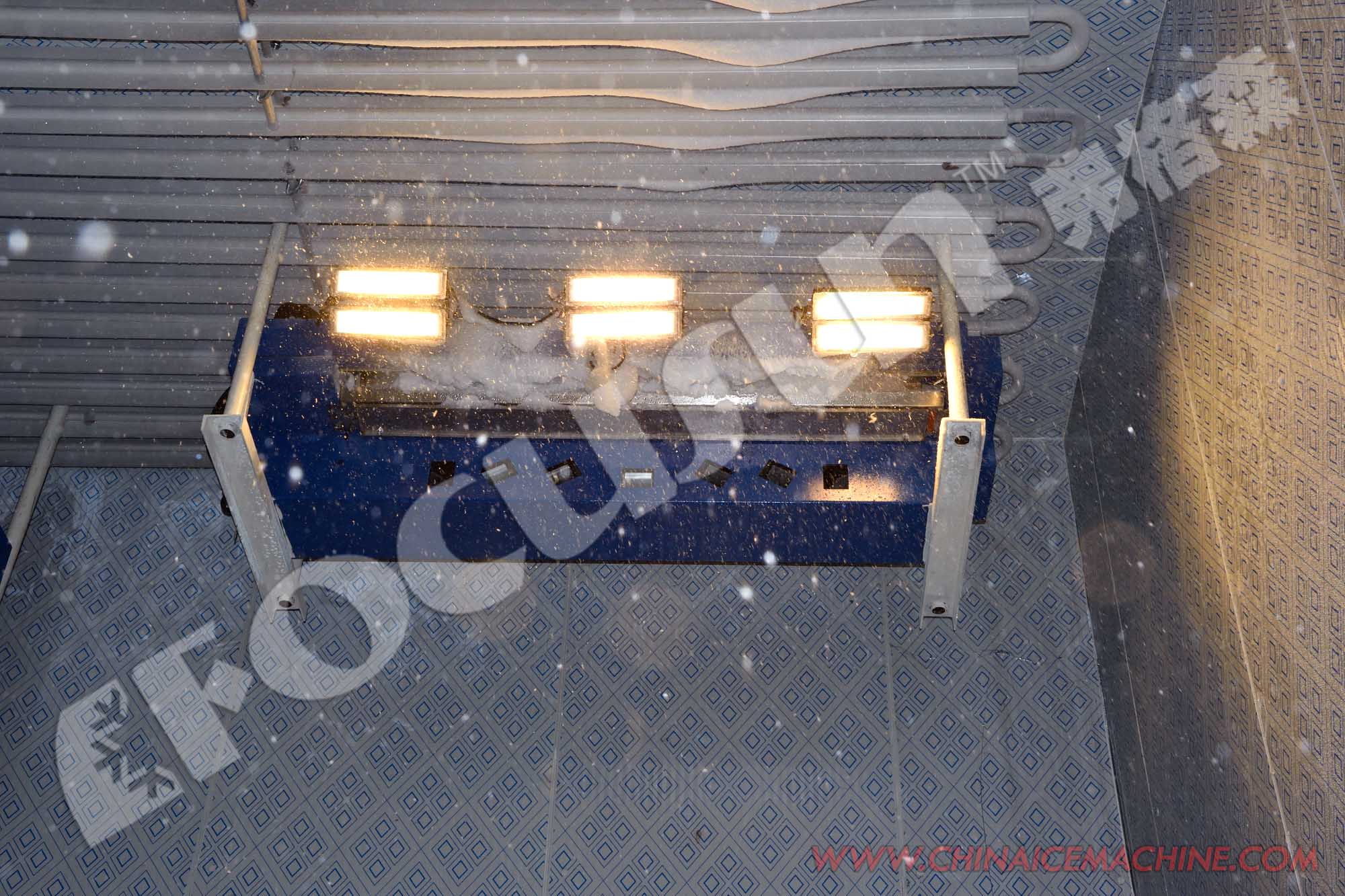 Snow Ice Machine for Dubai Snow Park 380V / 50HZ / 3P Power Supply Maquina Hacer Hielo