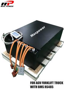 Wholesale AGV Forklift battery pack Lithium LiFePO4 Battery 48V 500Ah 48500F RS485 Long Life Cycles from china suppliers