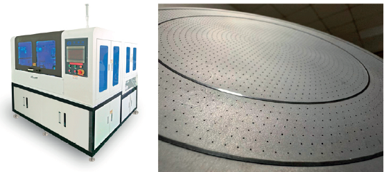 Bump suction cup processing