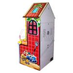 Crazy Egg claw machine coin operated games token coin video juegos
