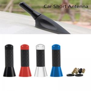 Wholesale 3.5cm Modified Metal vehicle Antenna Car Antenna Carbon Fiber Decoration Car Short Antenna from china suppliers