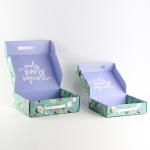 Folding Cardboard Paper Airplane Corrugated Shipping Boxes Eco Friendly Colored
