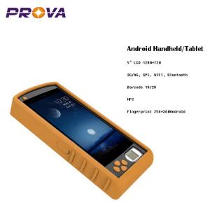 China 1D 2D Barcode Scanner , Android Fingerprint Handset Support For A-GPS on sale