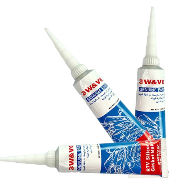 Black Gray RTV Silicone Sealant Oil Resistant Waterproof Quick Dry For