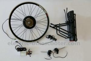 Wholesale 25km/H Pedal Assist Ebike Conversion Kit , 250W Electric Bike Conversion Kit With Battery from china suppliers