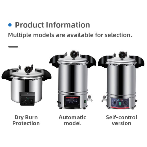 Vertical Pressure Steam Autoclave Sterilizer