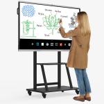 Electronic 98 Inch Interactive Display Non Reflective For Teaching Multifunction