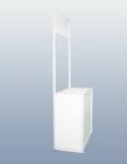 Information Counter With Fascia, Octagonal Prism Counter,Alumini counter