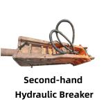 Second Hand Breaker / Crushing Hammer 165 Chisel For 36-45 Tons Excavator
