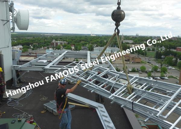 Prefabricated Industrial Structural Steel Fabrications Quickly Assembled